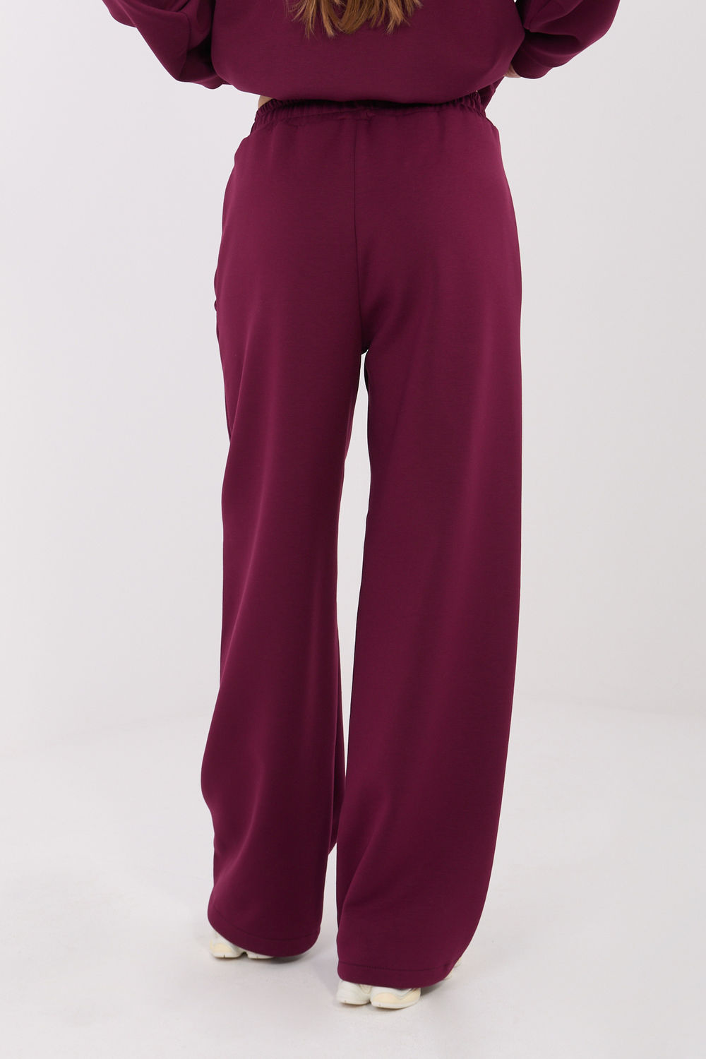 Spodnie Dresowe Model SM-SP-A1561.25 Bordo - Factory Price - obrazek 3
