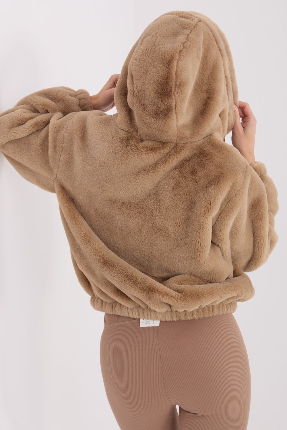 Kurtka Damska Model IF-KR-G230111.97P Beige - Factory Price - obrazek 5