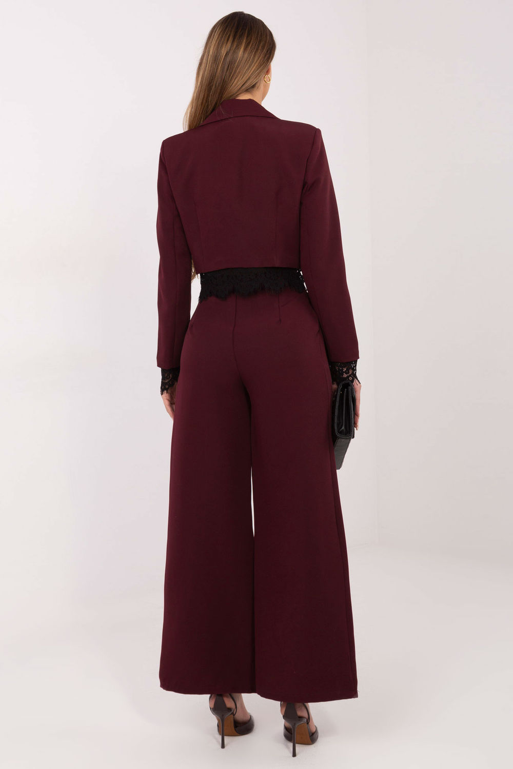 Marynarka Model IT-MA-FL9972.72 Bordo - Italy Moda - obrazek 3