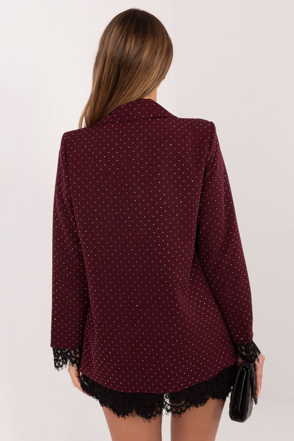 Marynarka Model IT-MA-FL9916-1.07P Bordo - Italy Moda - obrazek 3