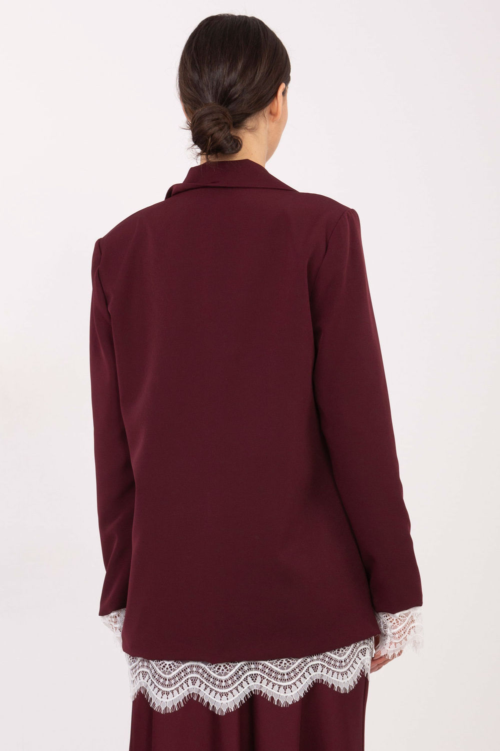 Marynarka Model IT-MA-FL9916.02P Bordo - Italy Moda - obrazek 3