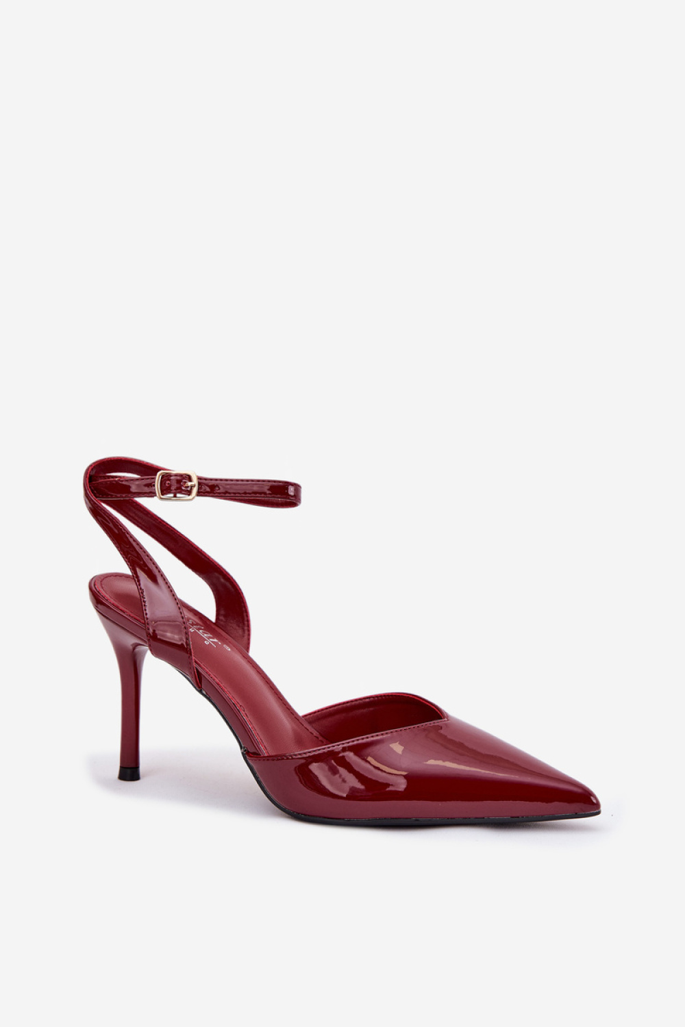 Szpilki Model Laretta LE149P Bordo - Step in style - obrazek 2