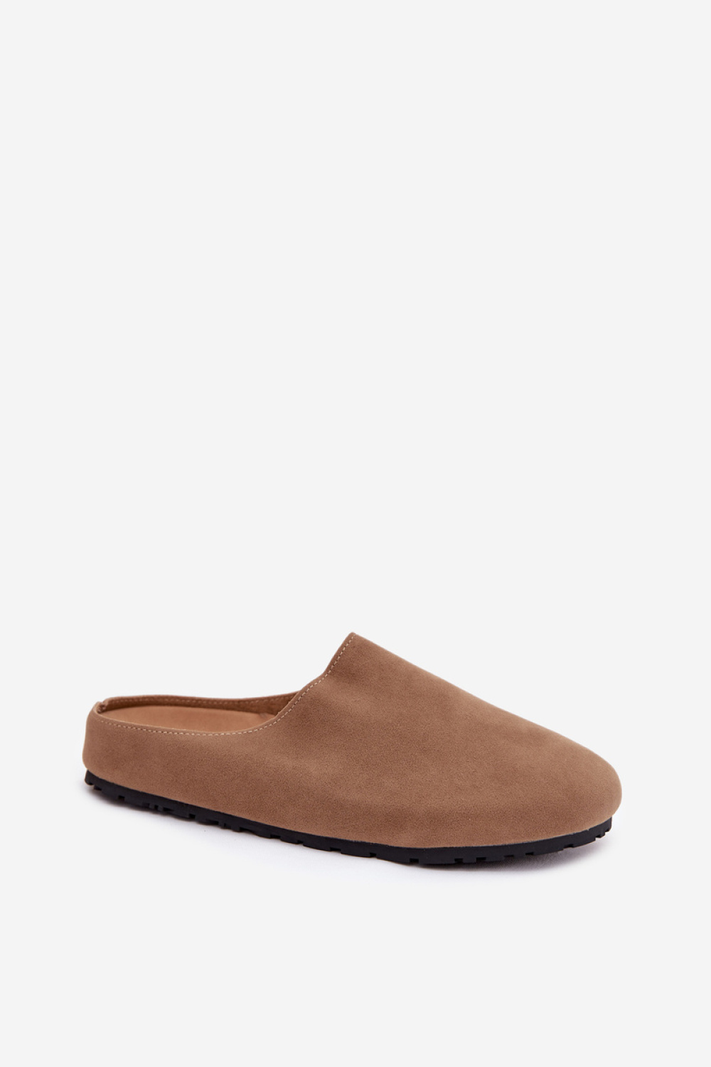Kapcie Model Kalvess WCT255300-7 Khaki - Step in style - obrazek 2