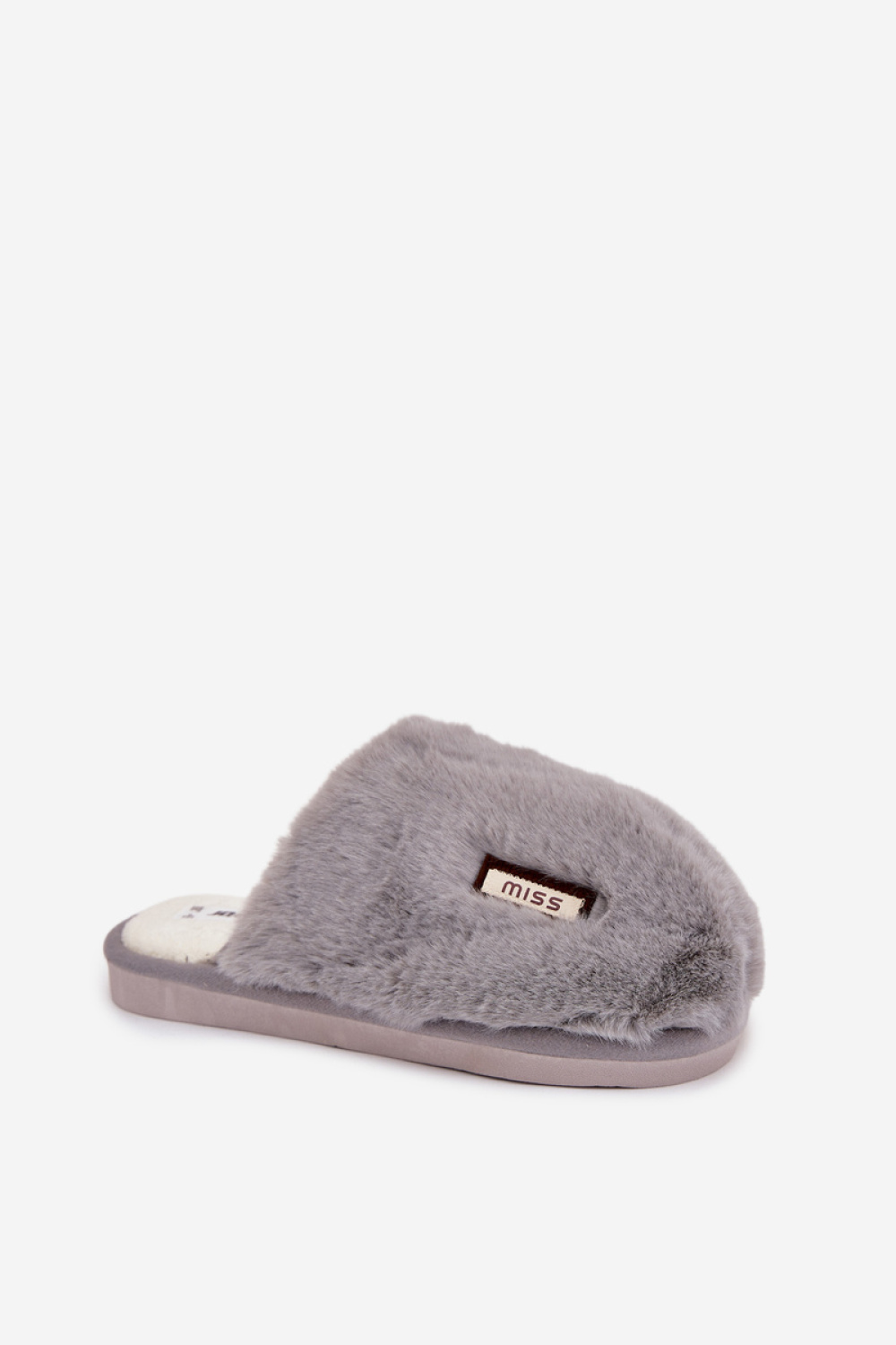 Kapcie Model Belinna WIS255218-0 Grey - Step in style - obrazek 2
