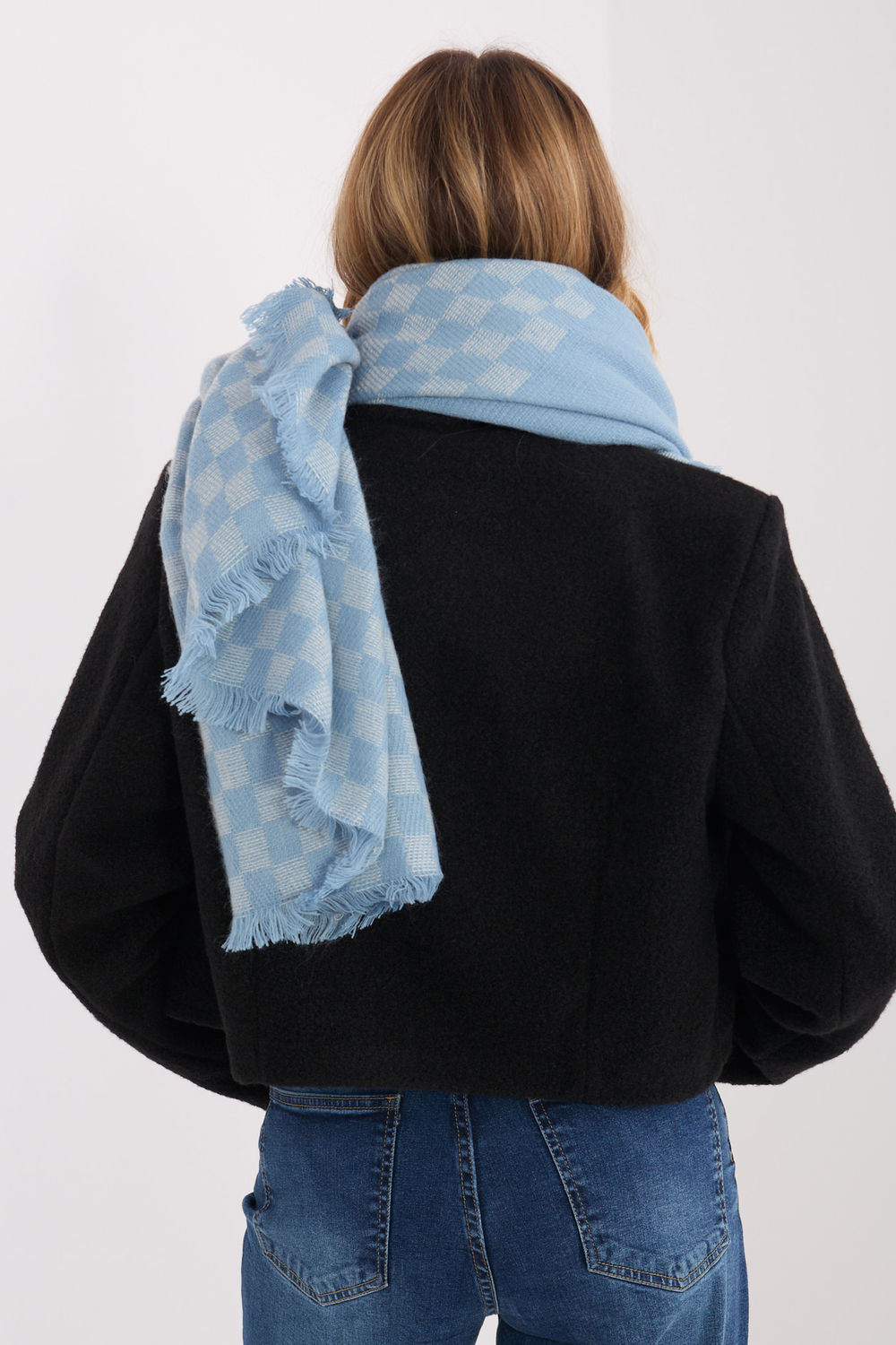 Szalik Model AT-SZ-16501.03 Light Blue - AT - obrazek 3