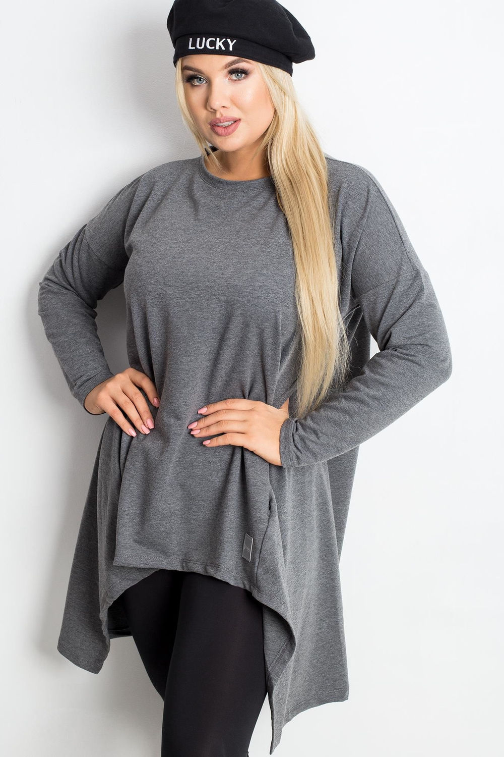 Tunika Model RV-TU-5042.09X Dark Grey - Relevance