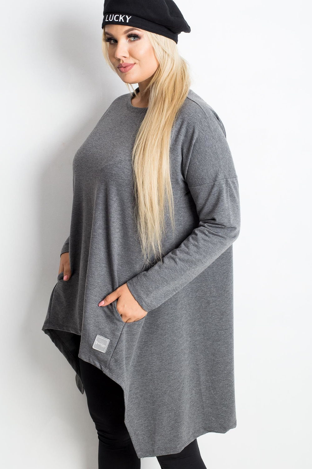 Tunika Model RV-TU-5042.09X Dark Grey - Relevance - obrazek 2