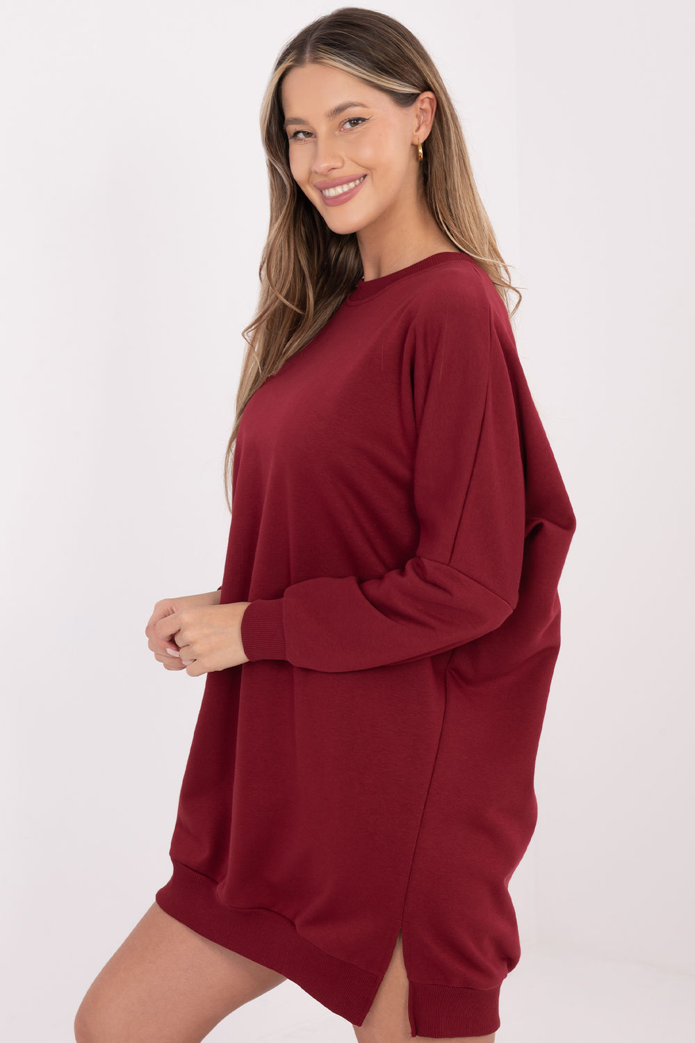 Sukienka Model RV-SK-6019.67 Bordo - Relevance - obrazek 4