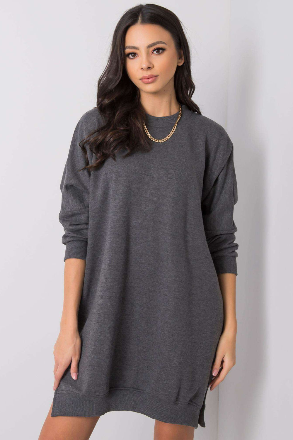 Sukienka Model RV-SK-6019.67 Dark Grey - Relevance