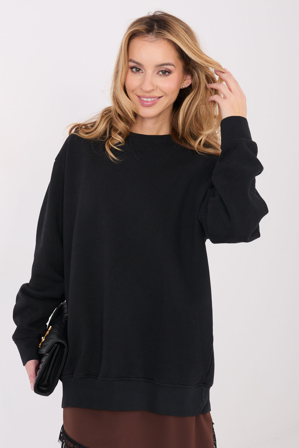 Bluza Damska Model WT-BL-A1047.69 Black - Factory Price