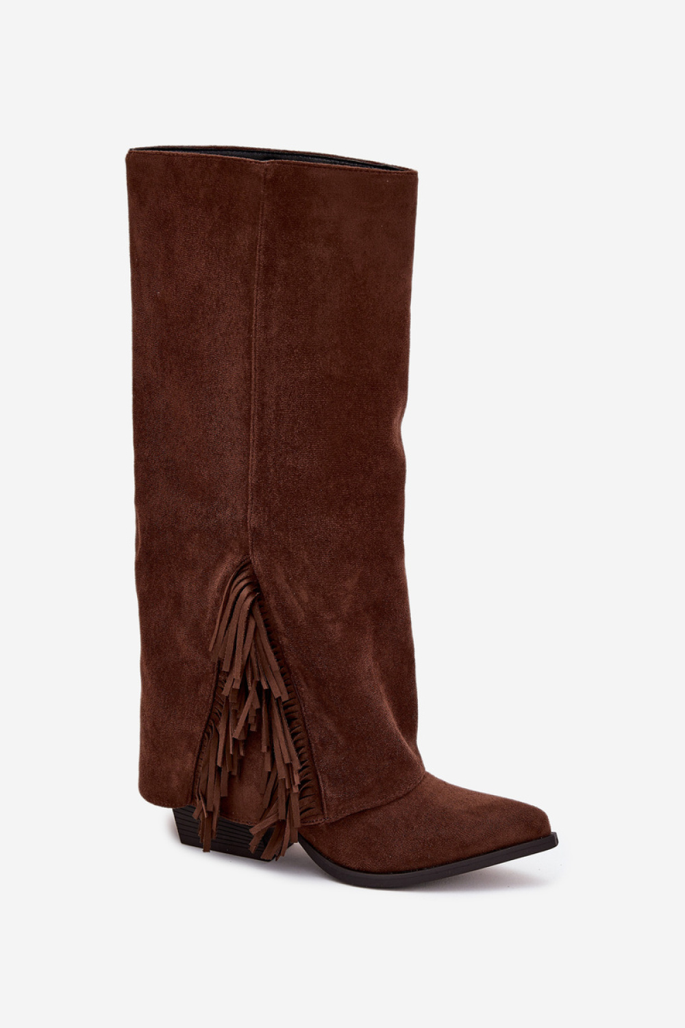 Kozaki Model Zalia LQ-162 Brown - Step in style - obrazek 2