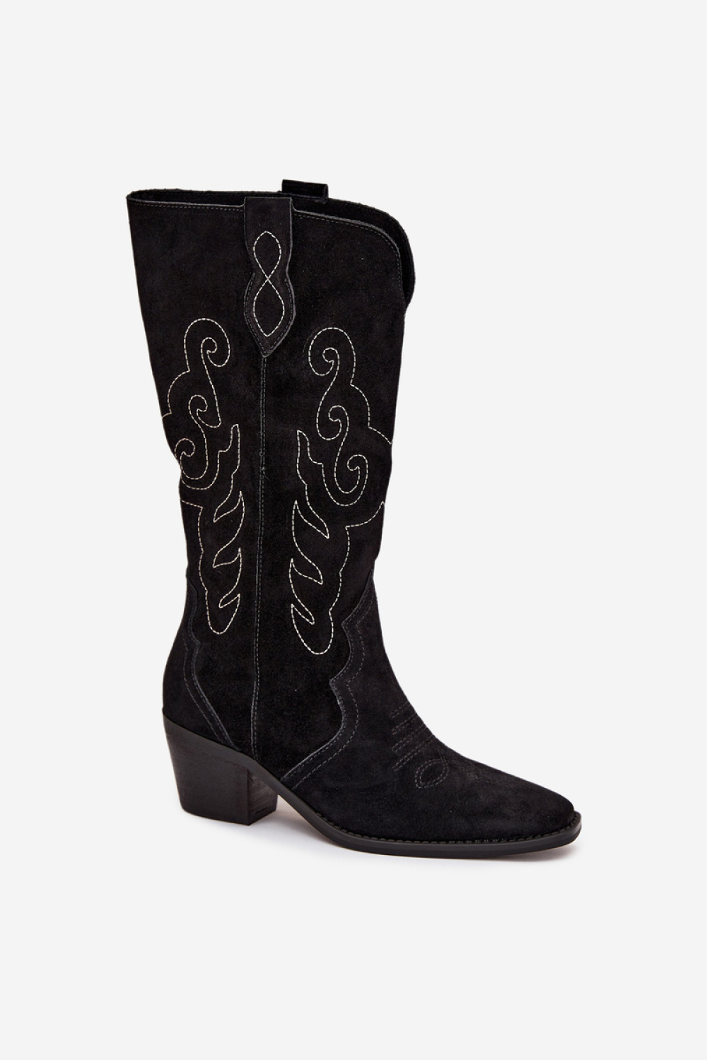 Kozaki Model Karira 6183 Black - Step in style - obrazek 2