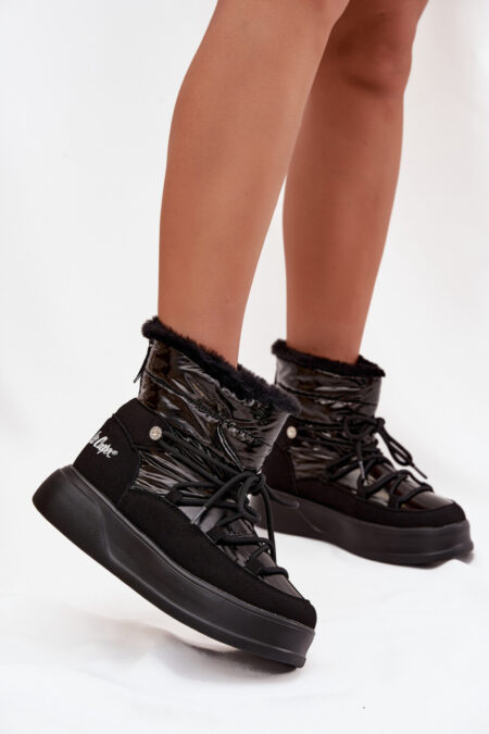 Śniegowce Model Lee Cooper LCJ-25-03-3814 Black - Step in style