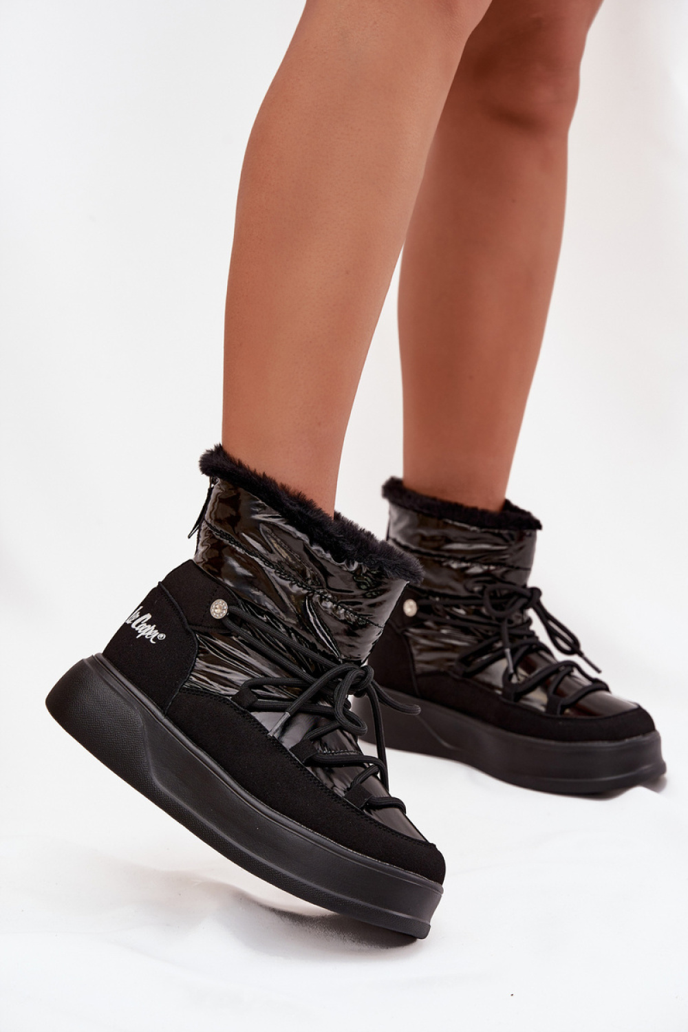 Śniegowce Model Lee Cooper LCJ-25-03-3814 Black - Step in style