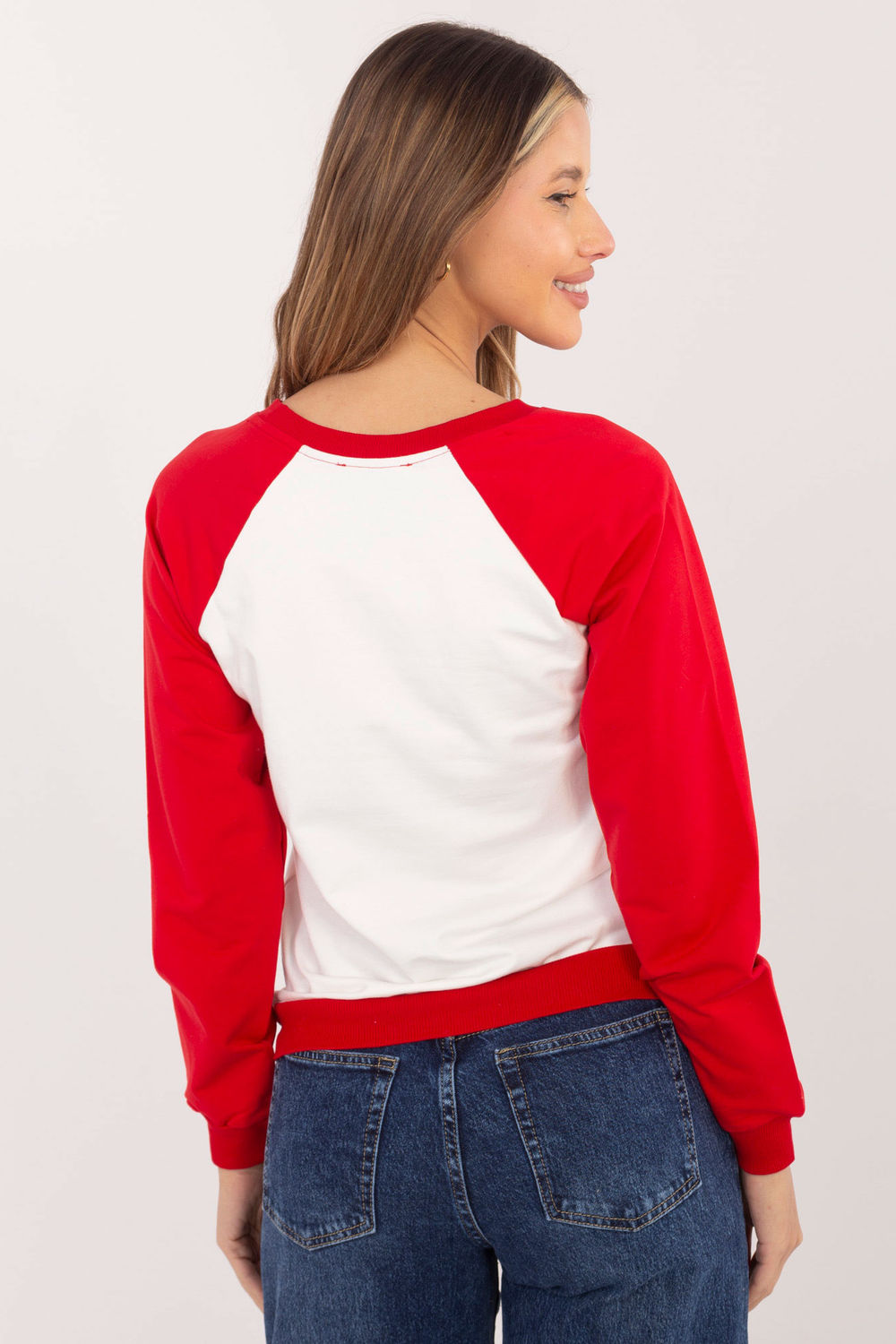 Bluza Damska Model DS-BL-1111.06P Red - Rue Paris - obrazek 3