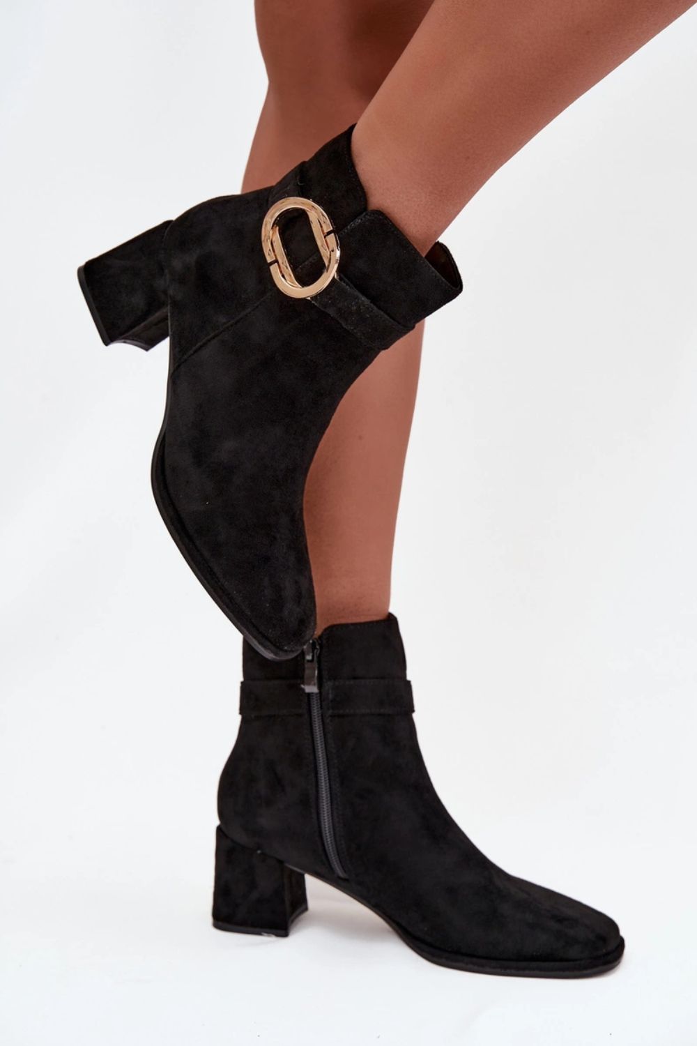 Botki Model Calissa 77-484 Black - Step in style - obrazek 4