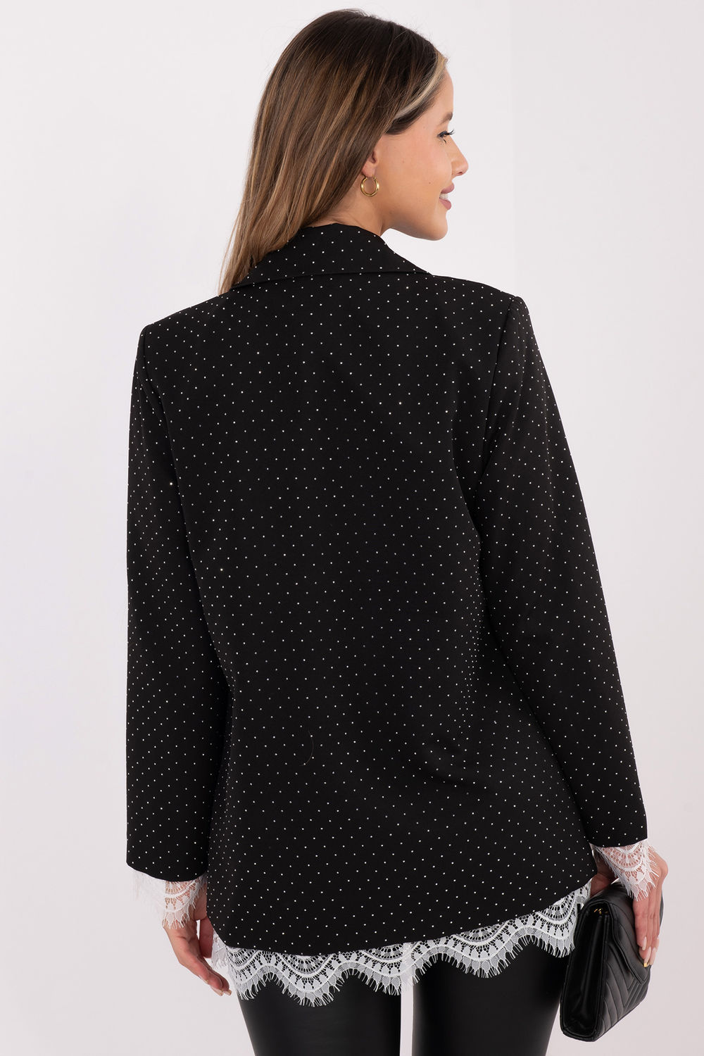 Marynarka Model IT-MA-FL9916-2.12P Black/Silver - Italy Moda - obrazek 3