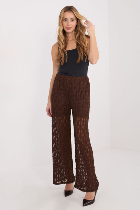 Spodnie Damskie Model IT-SP-9965.77 Brown - Italy Moda
