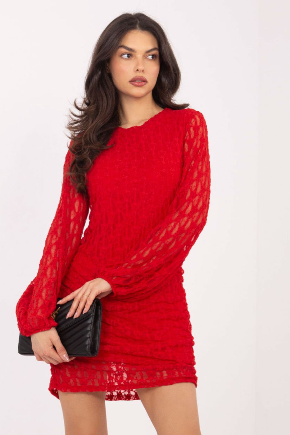 Sukienka Model IT-SK-9975.99 Red - Italy Moda - obrazek 4