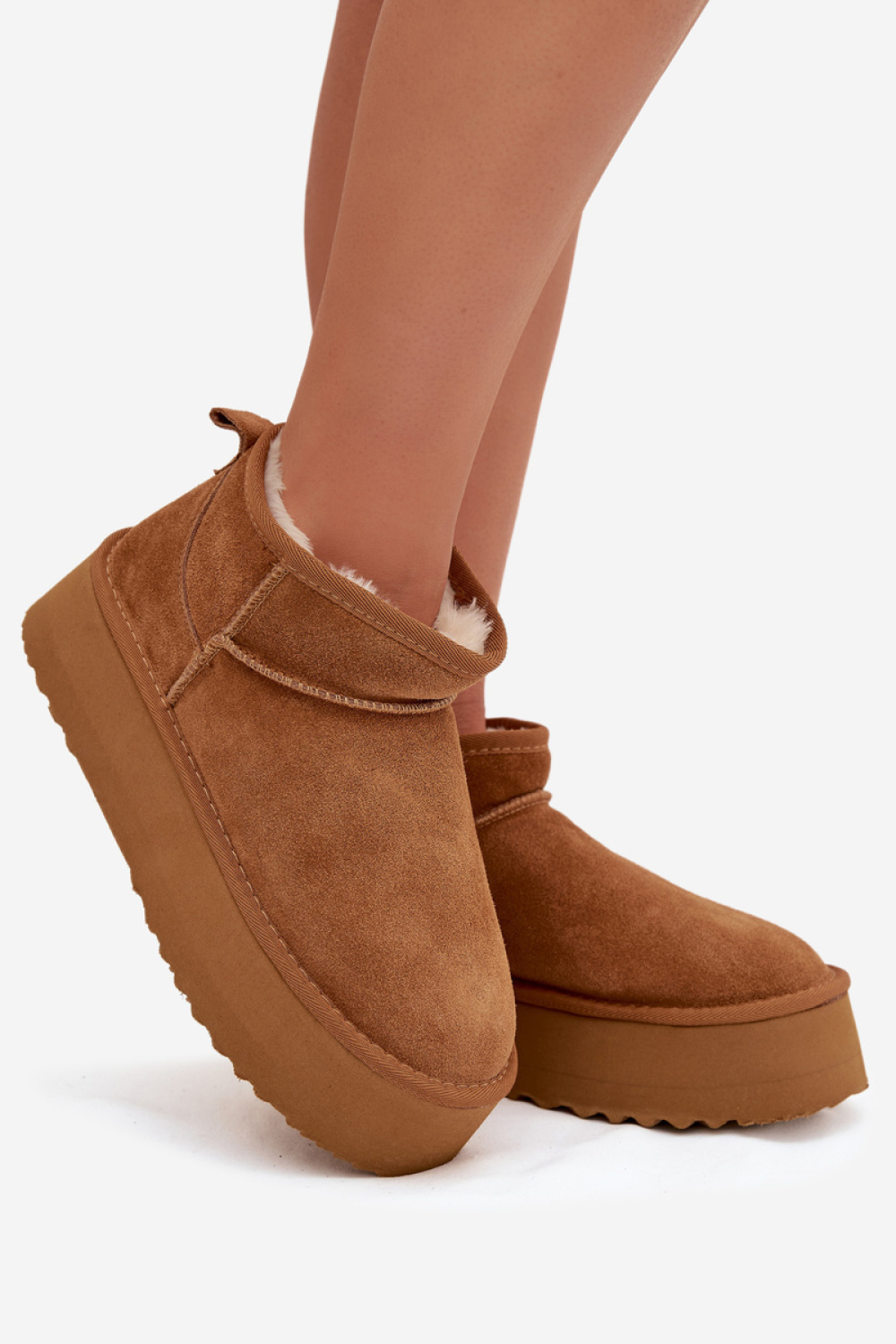 Śniegowce Model Mairene 6391 Camel - Step in style