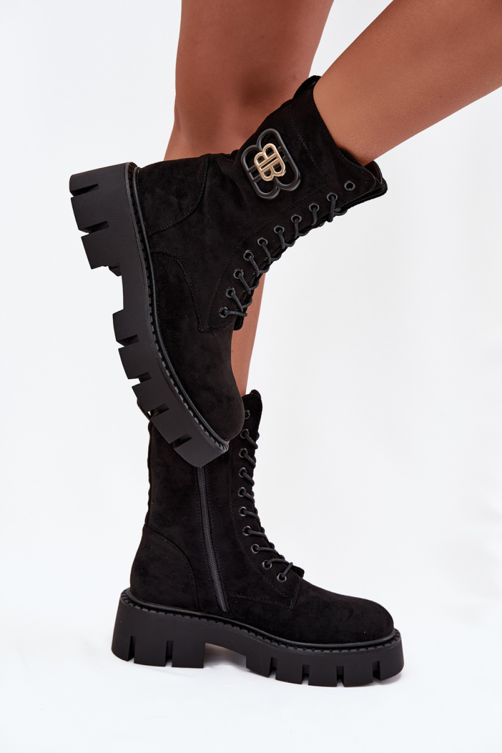 Wokrery Model Melisse 5808-2/DA183 Black Zamsz - Step in style - obrazek 3