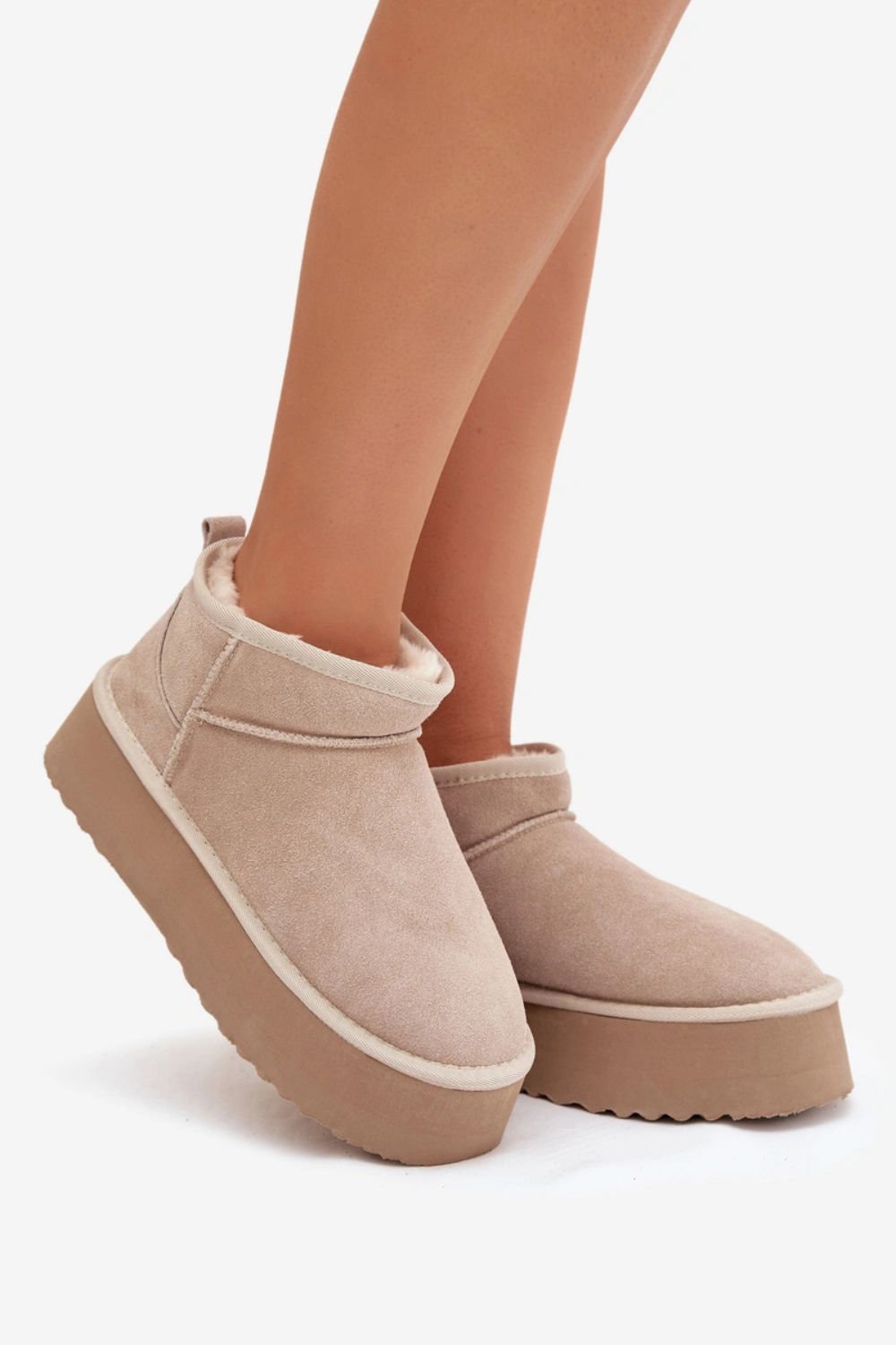 Śniegowce Model Mairene 6391 Beige - Step in style