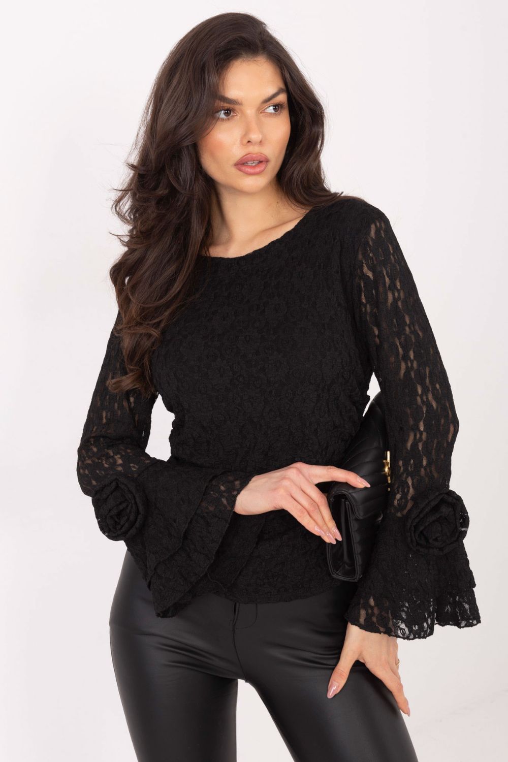 Bluzka Model IT-BZ-22122.85 Black - Italy Moda - obrazek 4