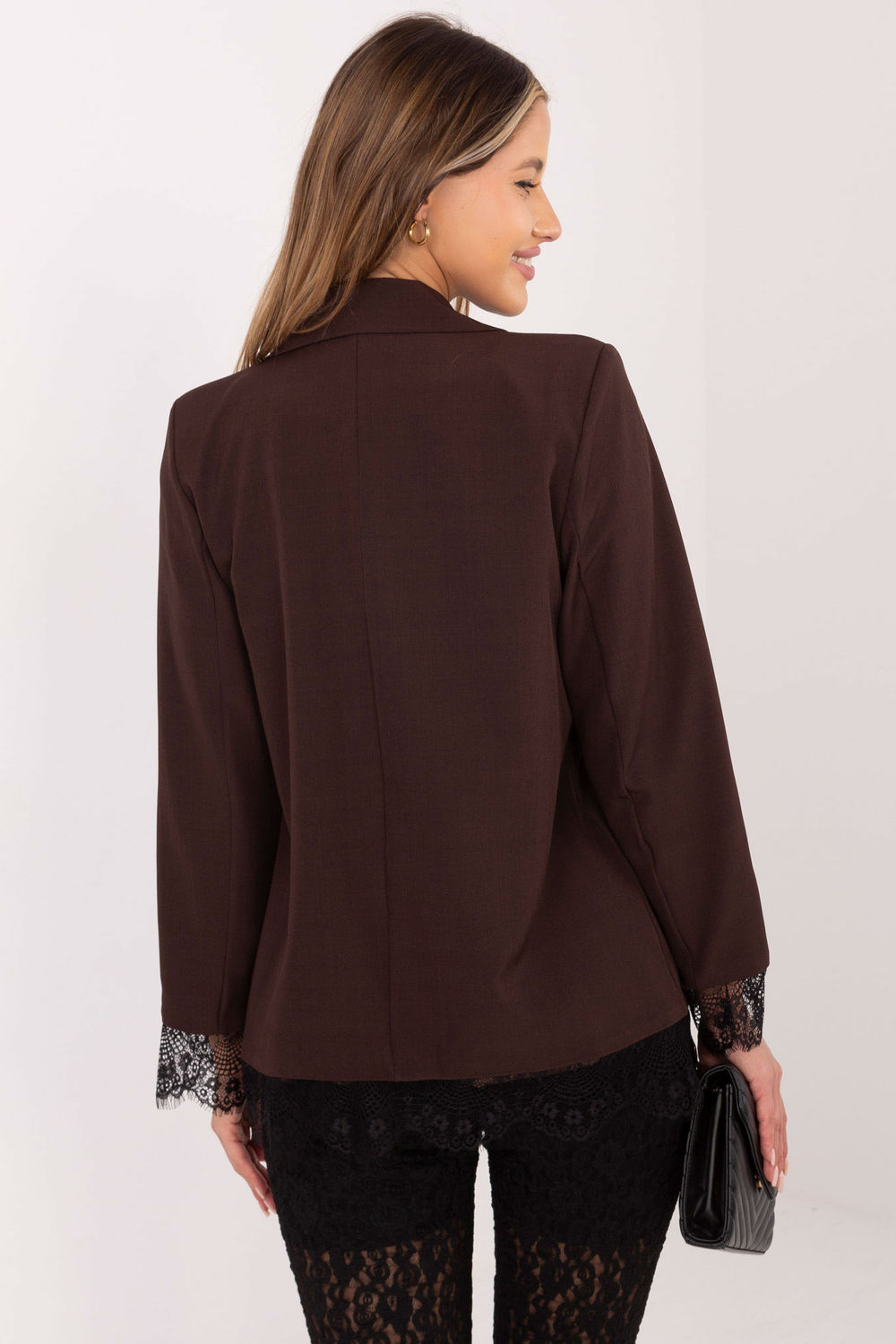 Marynarka Model MI-MA-A5288.68 Brown - Italy Moda - obrazek 3