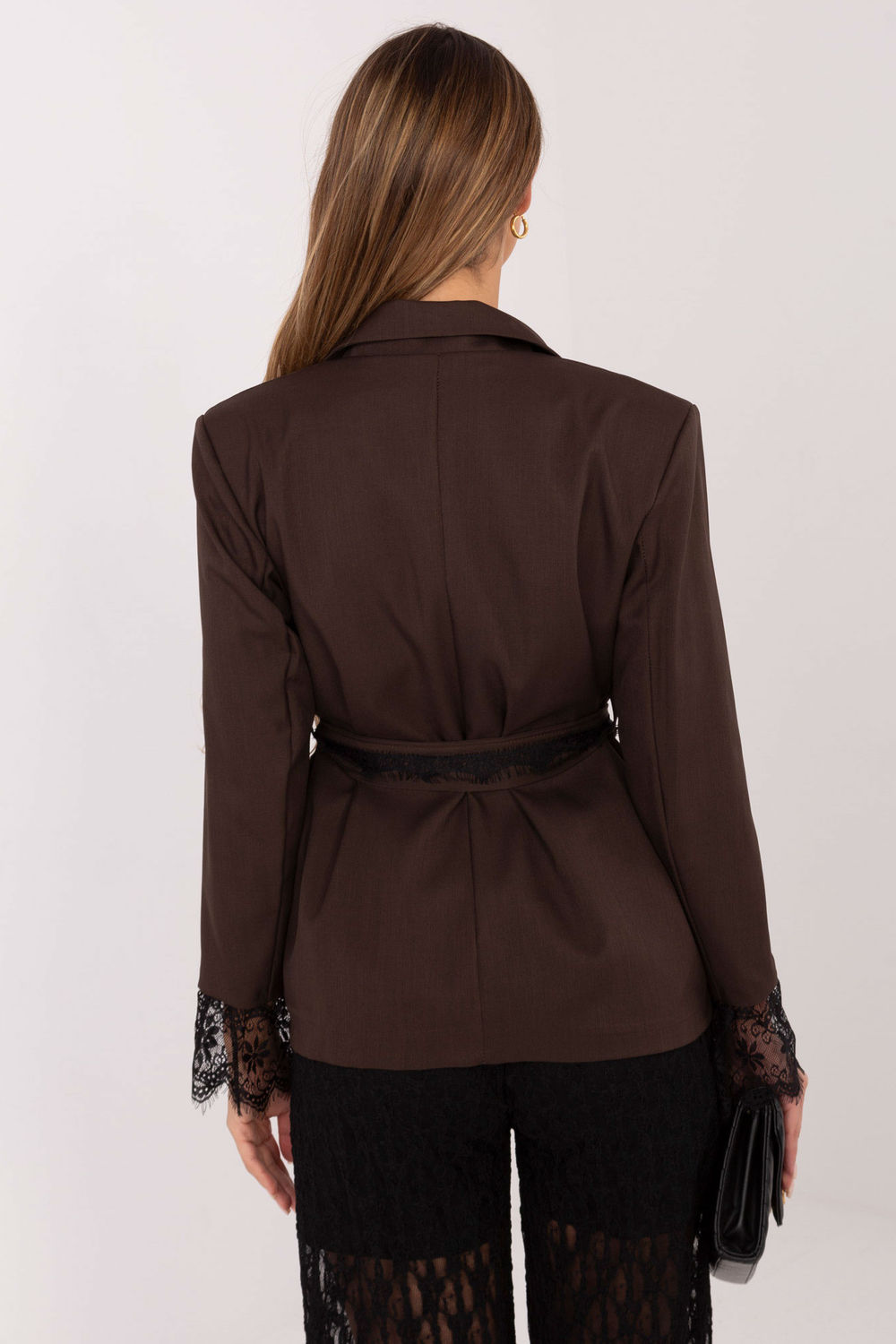 Marynarka Model MI-MA-A2895.54 Dark Brown - Italy Moda - obrazek 3