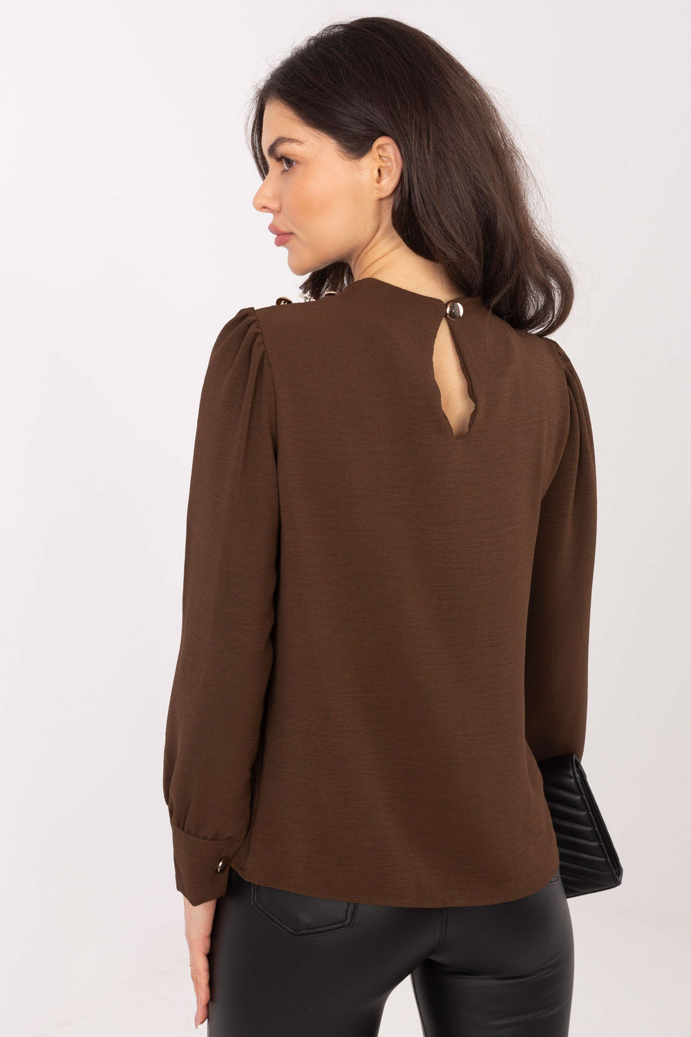 Bluzka Model MI-BZ-278519-1.40 Brown - Italy Moda - obrazek 3