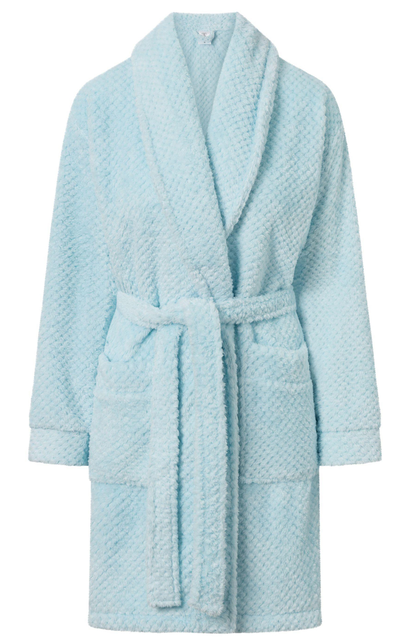 Szlafrok Damski Model Angie 223404 Blue - Momenti Per Me - obrazek 4