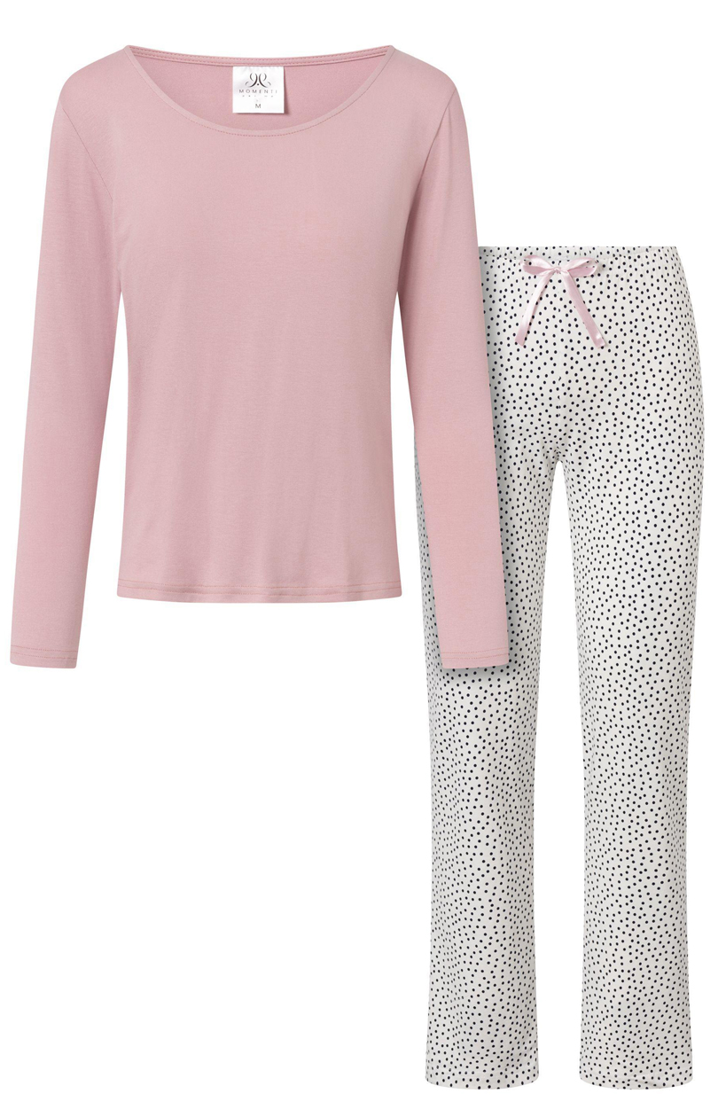 Piżama Damska Model Infinity 177104 Pink - Momenti Per Me - obrazek 3