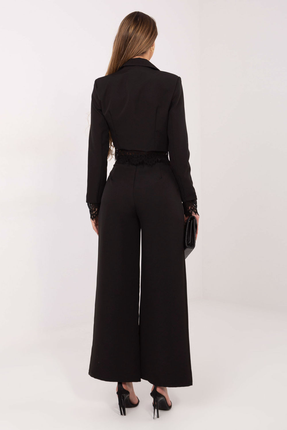 Spodnie Damskie Model IT-SP-FL9020-1.73 Black - Rue Paris - obrazek 3