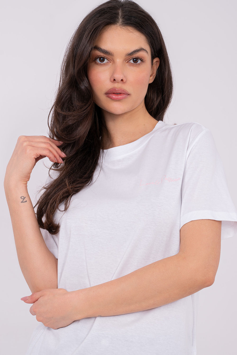 Tshirt Damski Model D12022M02853A White - Sublevel - obrazek 4