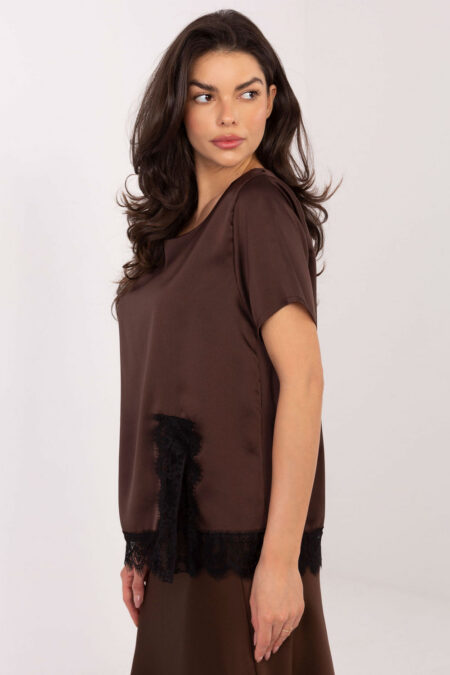 Bluzka Model MI-BZ-3297.28 Brown - Italy Moda