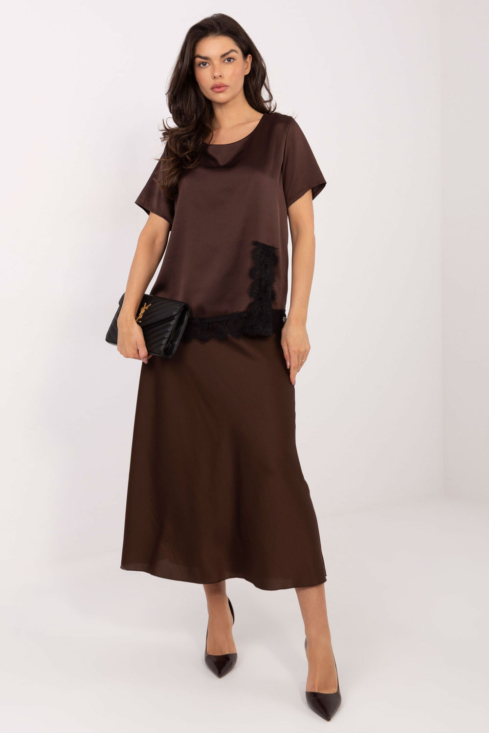 Bluzka Model MI-BZ-3297.28 Brown - Italy Moda - obrazek 2