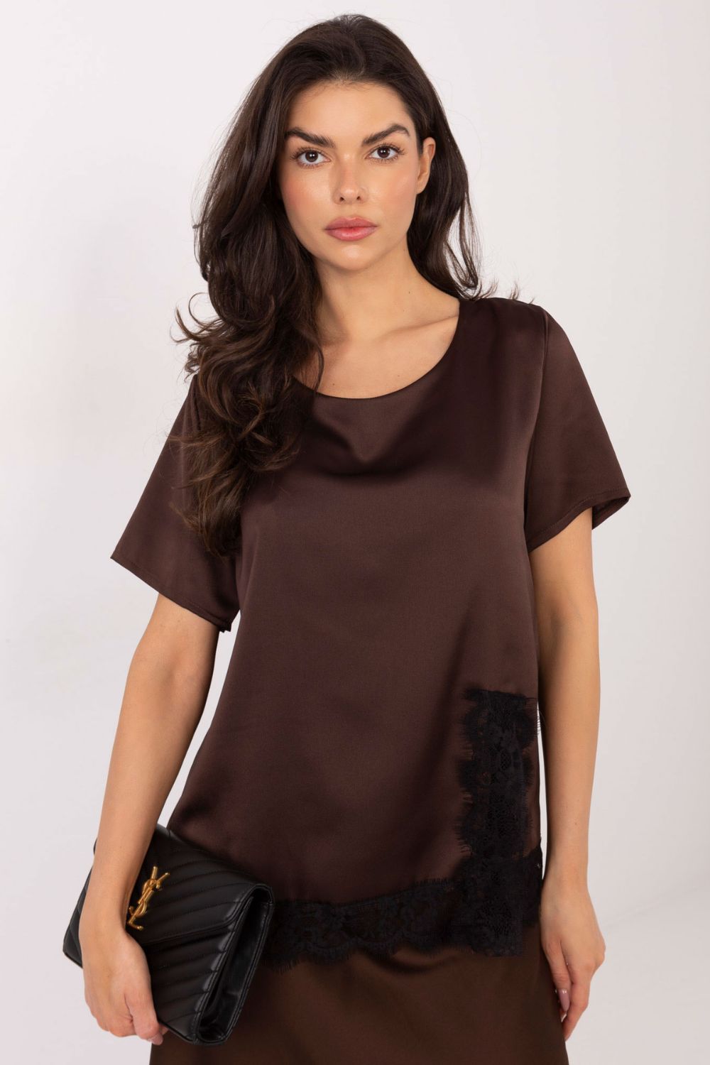 Bluzka Model MI-BZ-3297.28 Brown - Italy Moda - obrazek 4