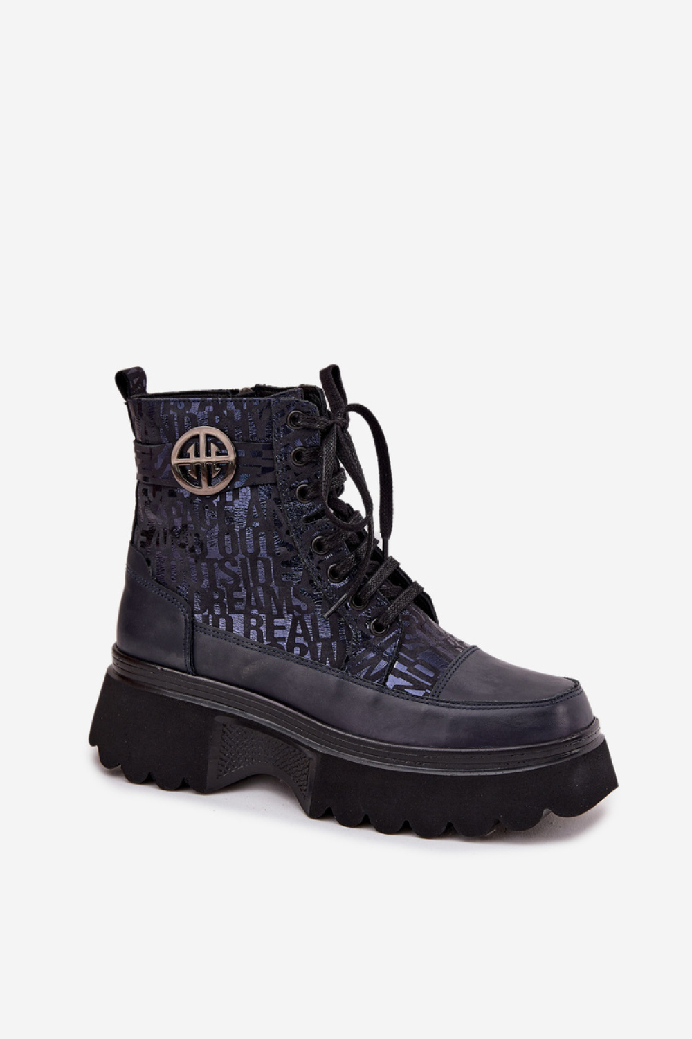 Botki Model Artiker 57C2271 Navy - Step in style - obrazek 2