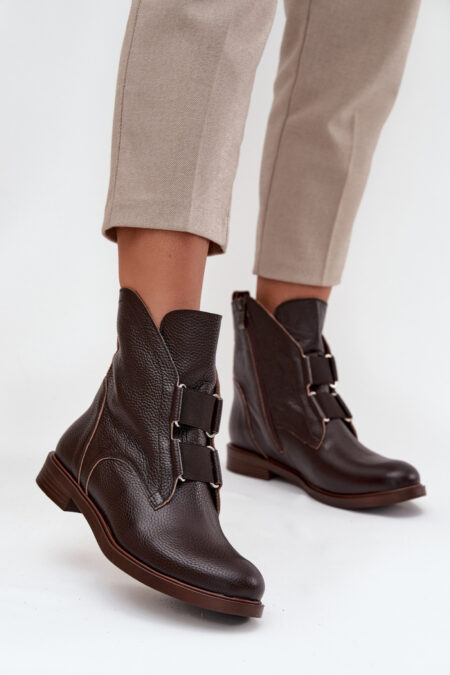 Botki Model Zazoo 3842 Czekolada - Step in style
