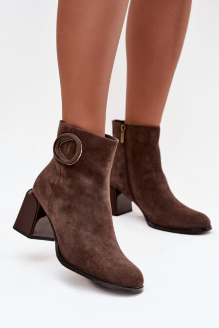 Botki Model Artiker 57C0017 Brown - Step in style
