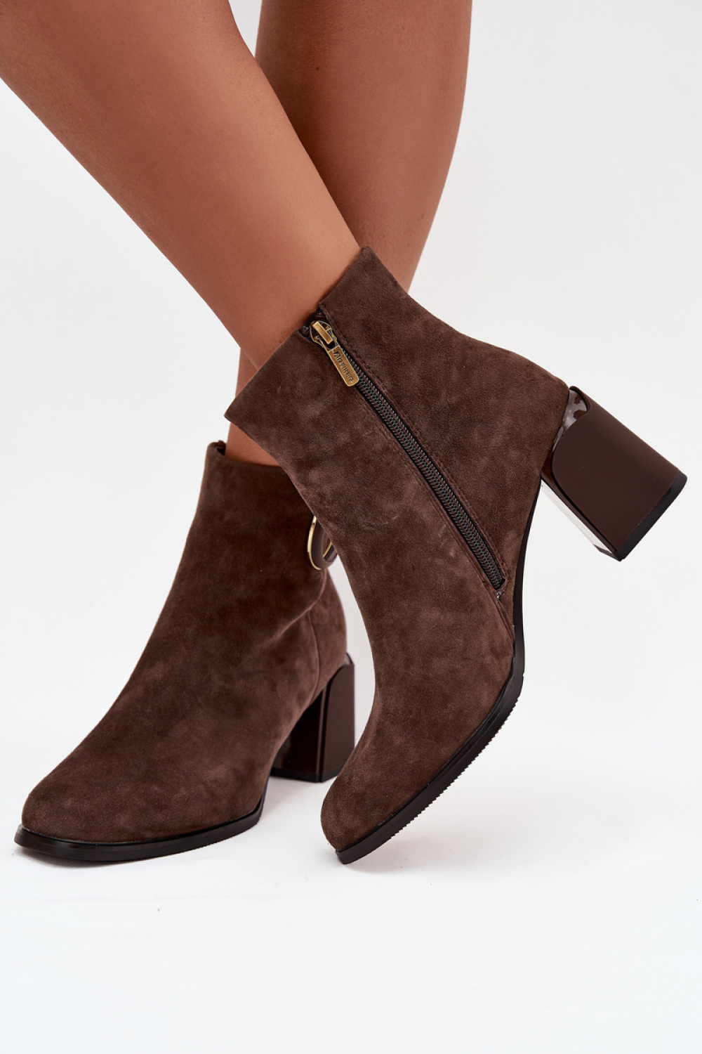 Botki Model Artiker 57C0017 Brown - Step in style - obrazek 3