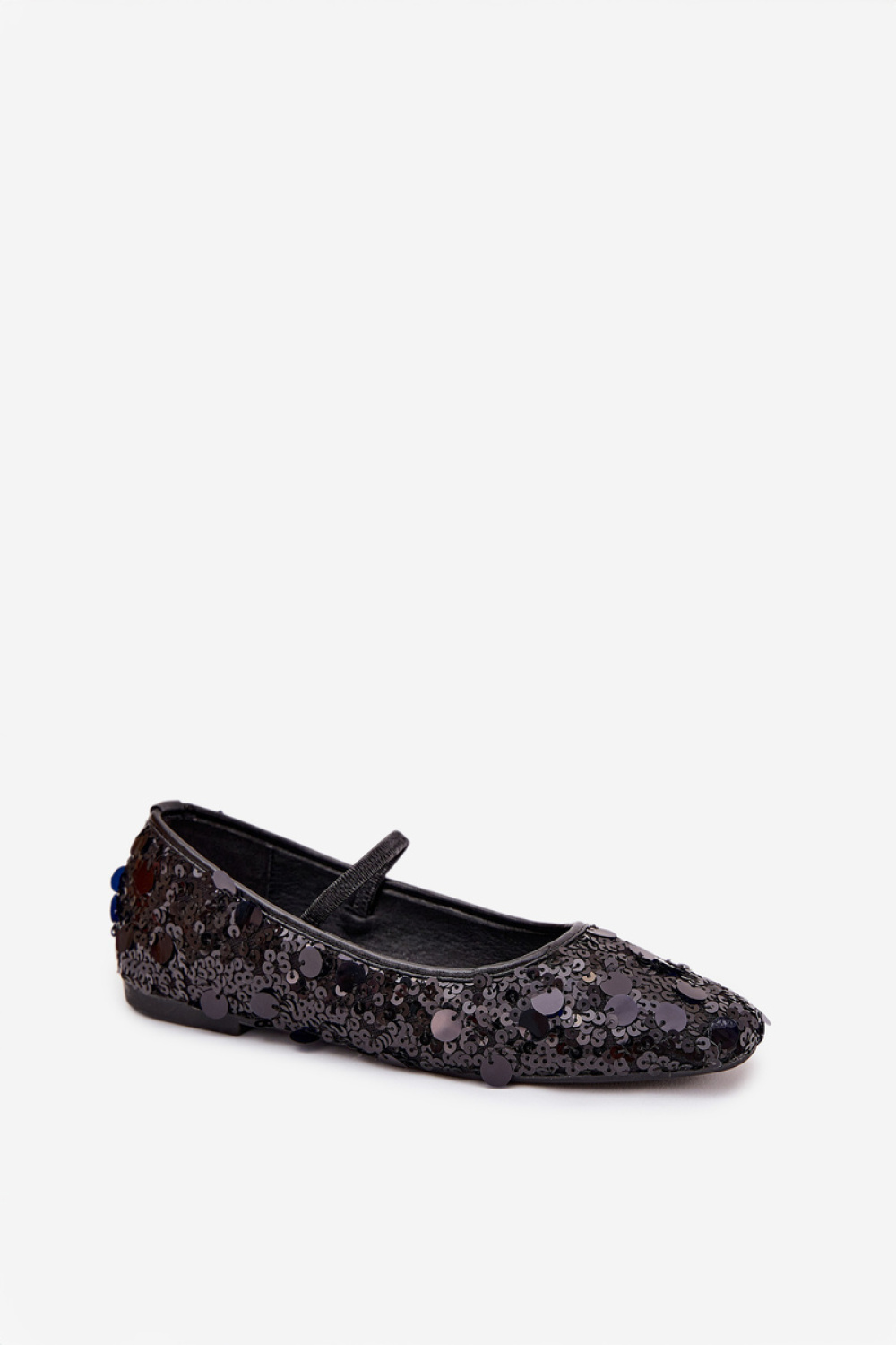 Baleriny Model Terlina KL2920 Black - Step in style - obrazek 2