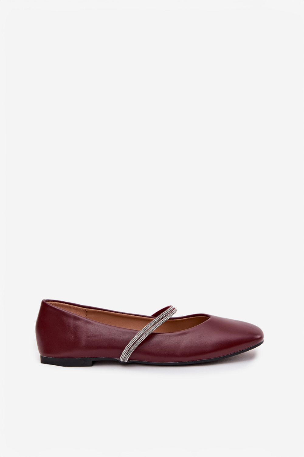 Baleriny Model Ilirene 2732 Bordo - Step in style - obrazek 2