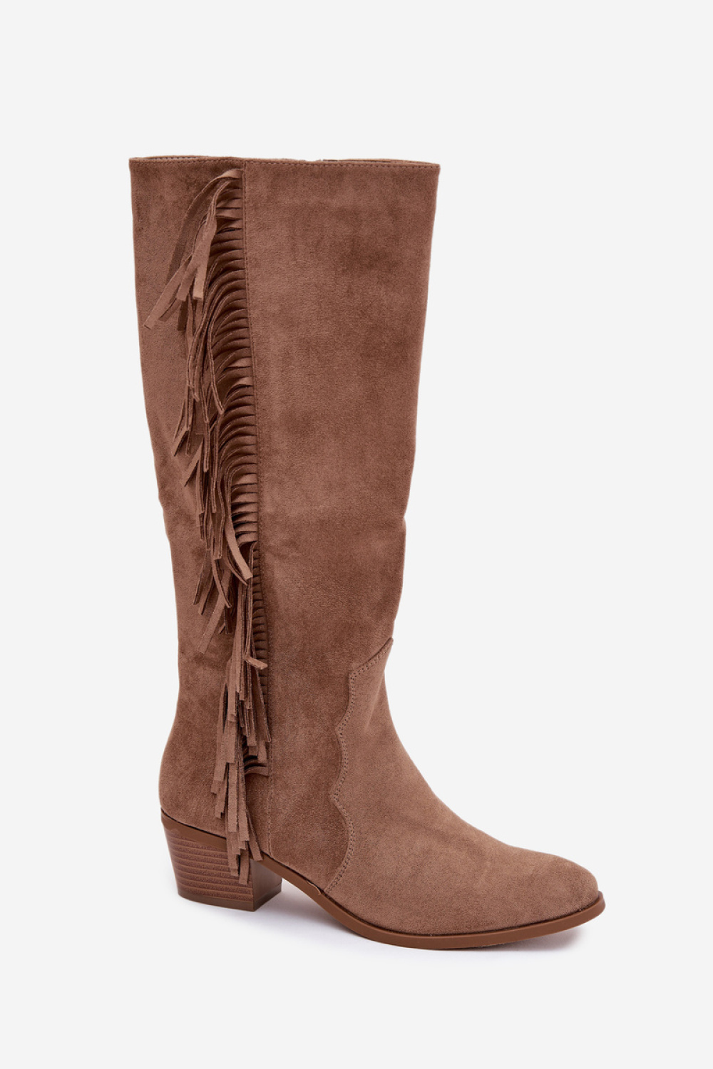 Kozaki Model Firlina 1155 Khaki - Step in style - obrazek 2