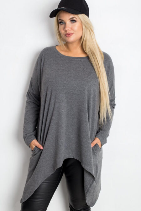 Tunika Model RV-BZ-5031.06X Dark Grey - Relevance