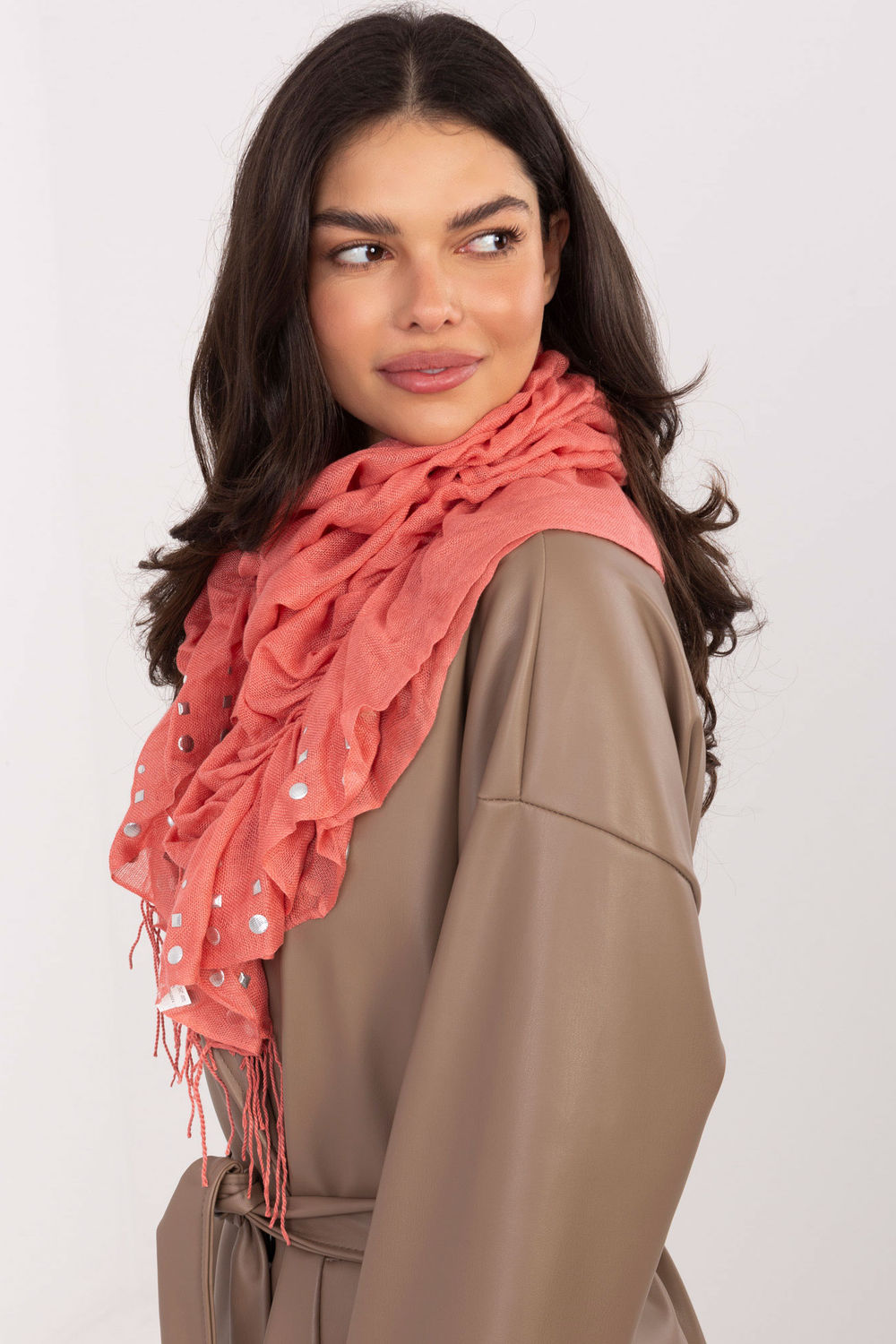 Chusta Model AT-CH-S-893.70P Orange - AT - obrazek 2