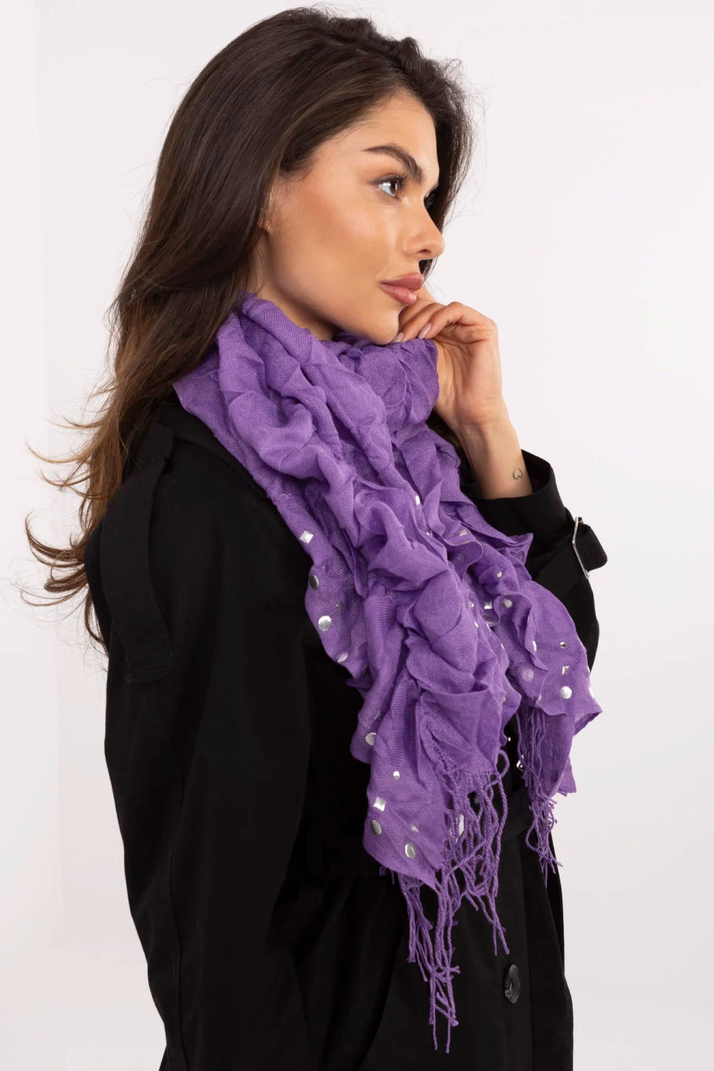 Chusta Model AT-CH-S-893.70P Violet - AT - obrazek 2