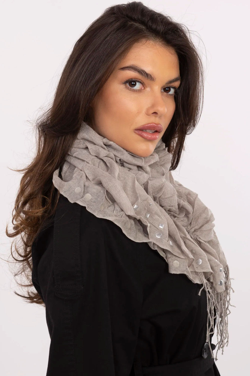 Chusta Model AT-CH-S-893.70P Dark Beige - AT - obrazek 2