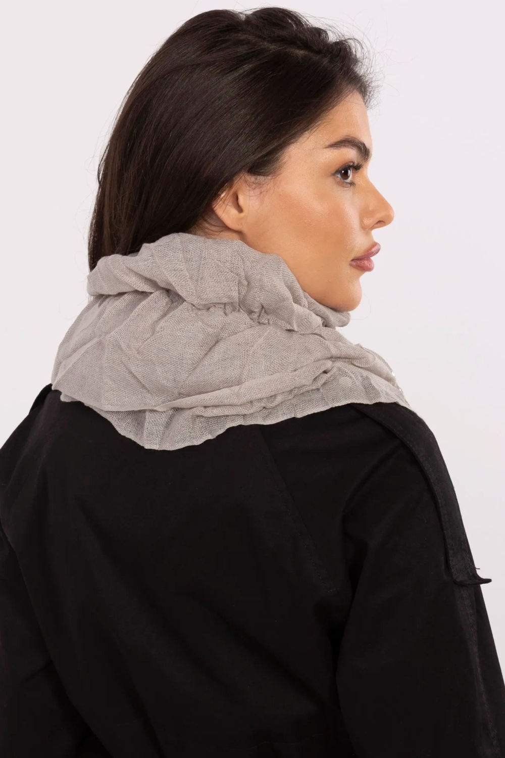 Chusta Model AT-CH-S-893.70P Dark Beige - AT - obrazek 3