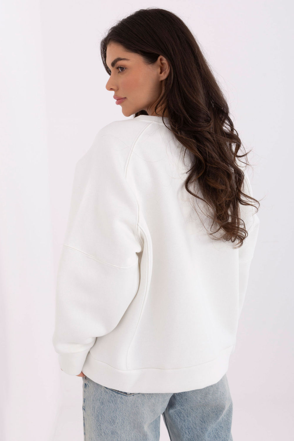 Bluza Damska Model MJ-BL-H2525.66 Ecru - Factory Price - obrazek 3
